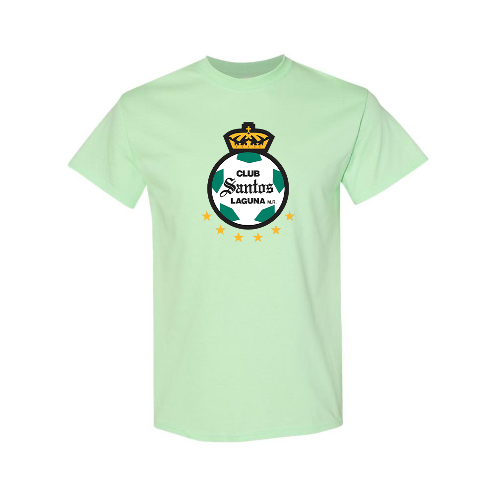 Men's Santos Laguna Soccer Gildan Heavy Cotton T-Shirt