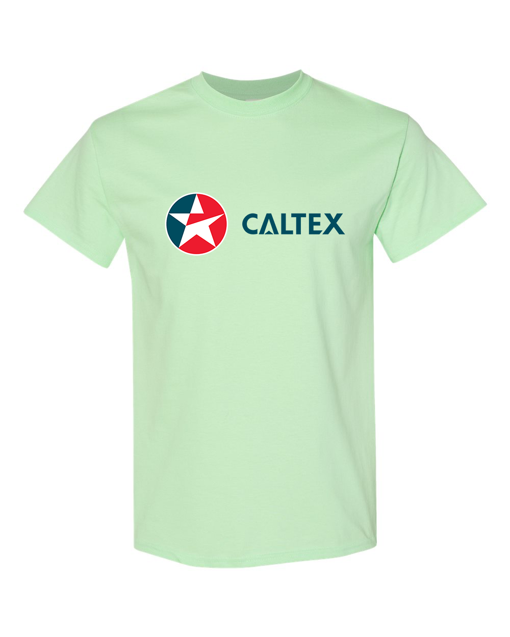 Men's  Caltex Gas Station Gildan Heavy Cotton T-Shirt
