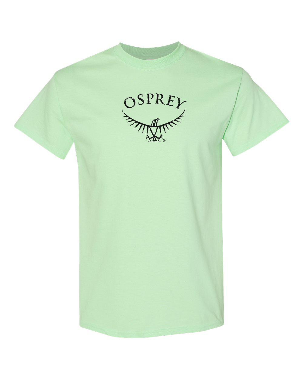 Men's Osprey Black  Gildan Heavy Cotton T-Shirt