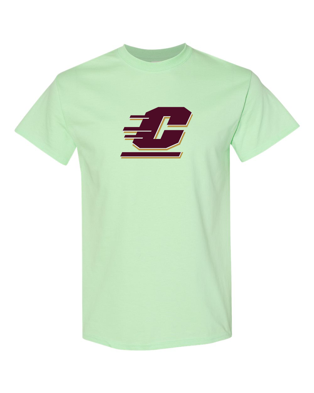 Men's  Central Michigan Chippewas   Gildan Heavy Cotton T-Shirt