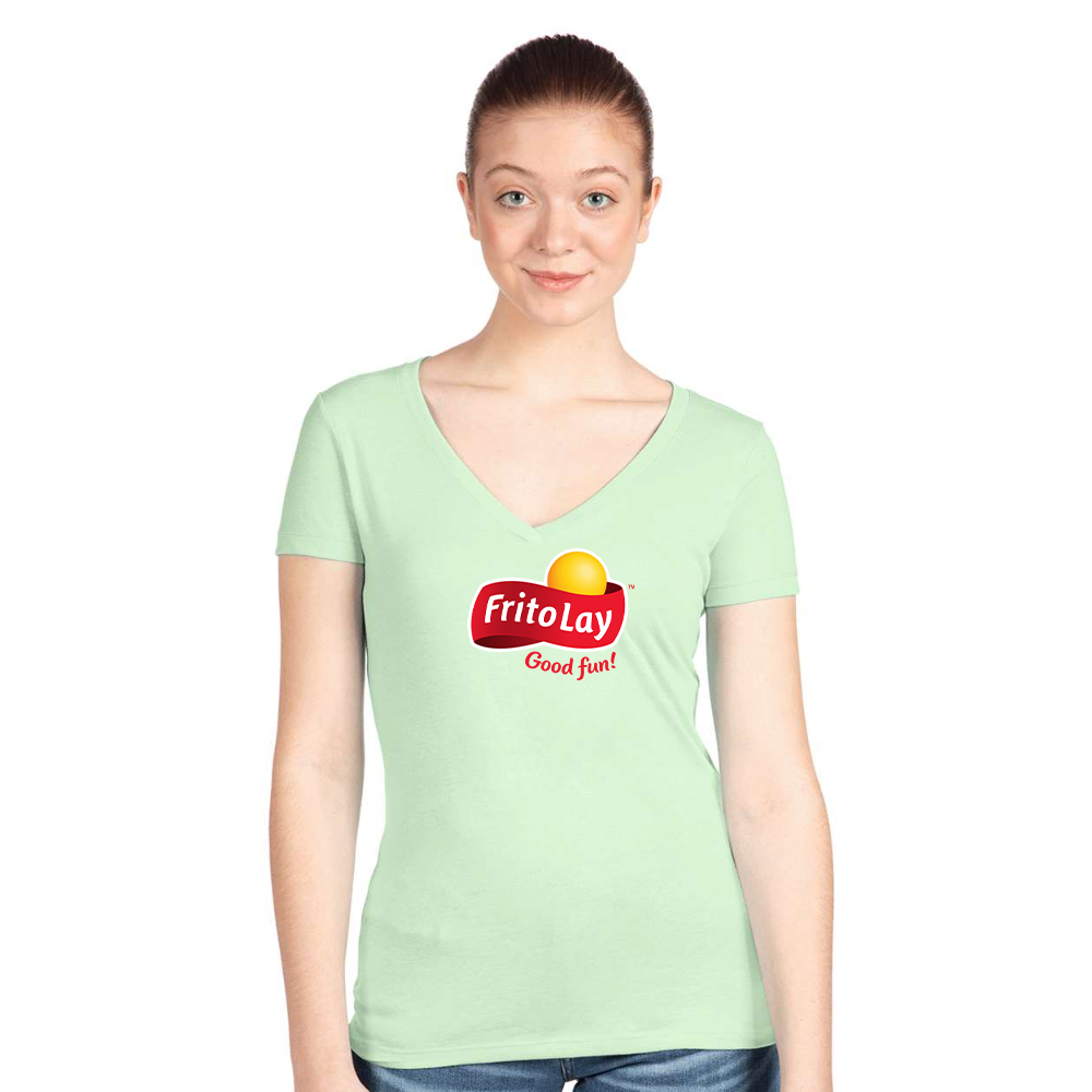 Women's  Frito Lay Next Level V-Neck T-Shirt