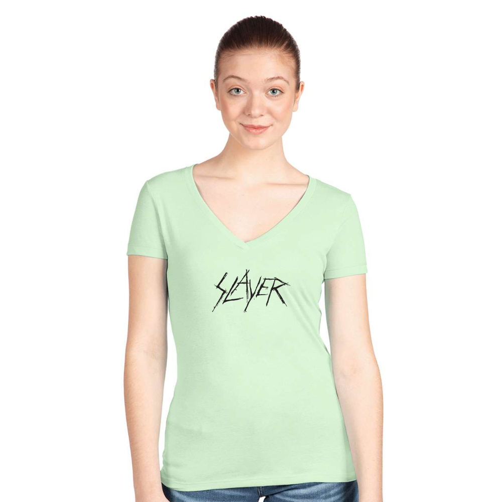 Women's Slayer Carved Next Level V-Neck T-Shirt