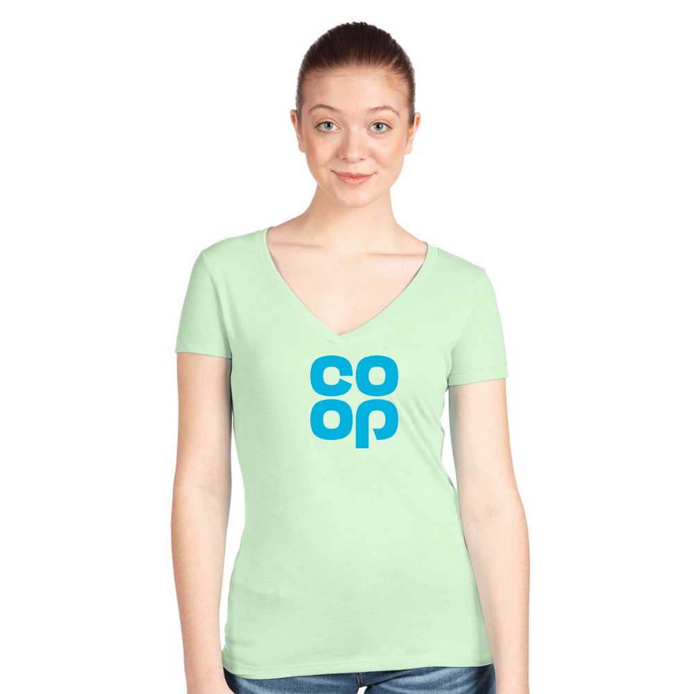 Women's CoOp Next Level V-Neck T-Shirt