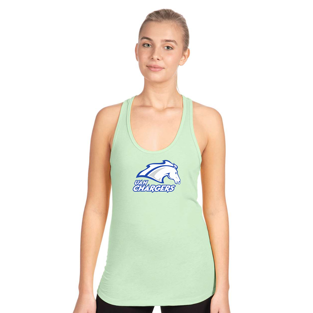 Women's Alabama Huntsville Chargers Next Level Ideal Racerback Tank