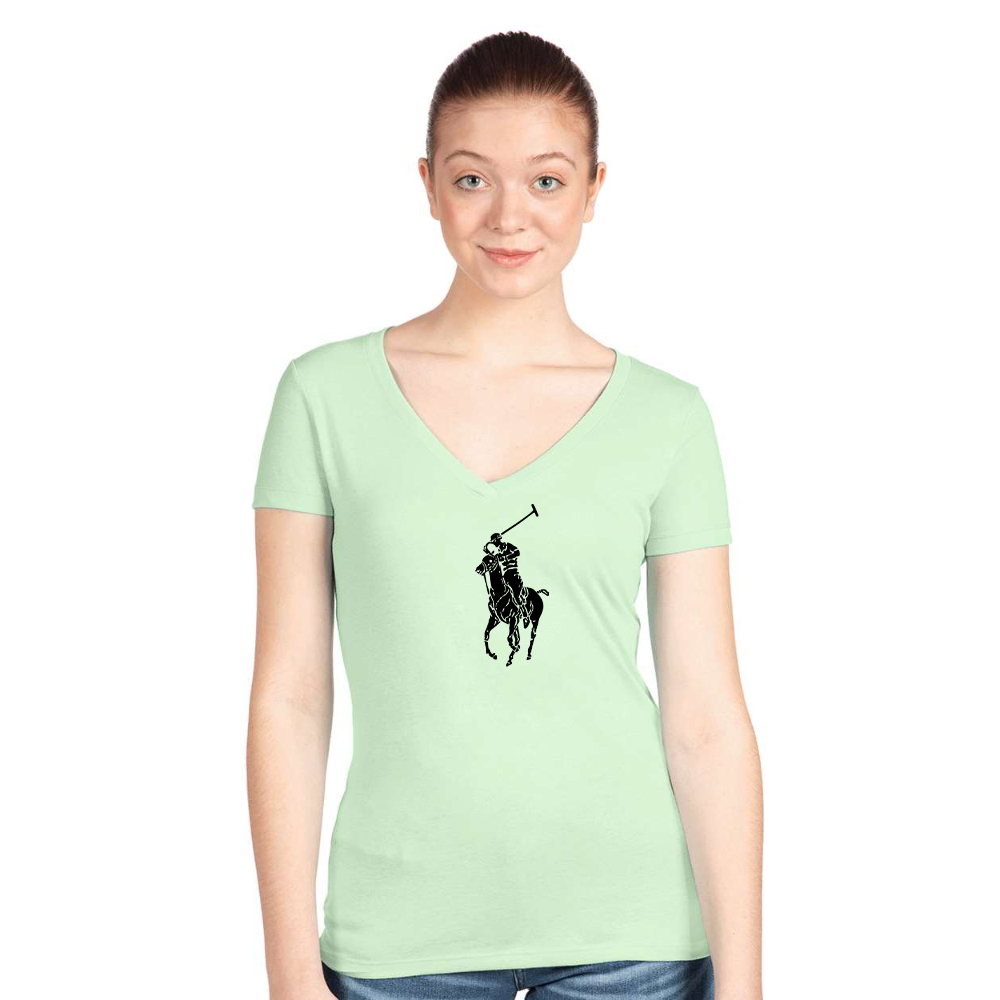 Women's  Polo Ralph Lauren Next Level V-Neck T-Shirt