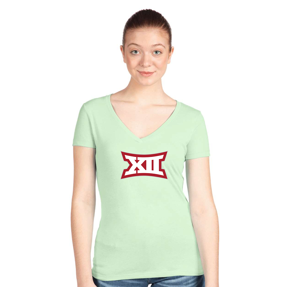 Women's Big 12 Conference Next Level V-Neck T-Shirt