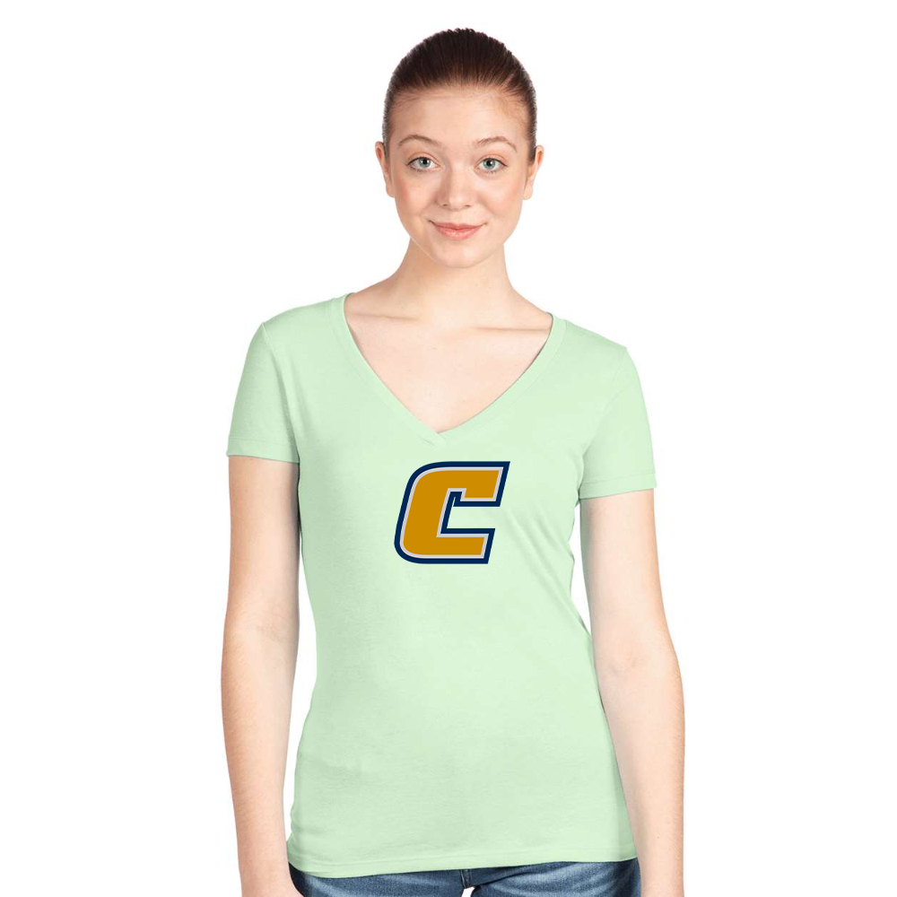 Women's Chattanooga Mocs Next Level V-Neck T-Shirt