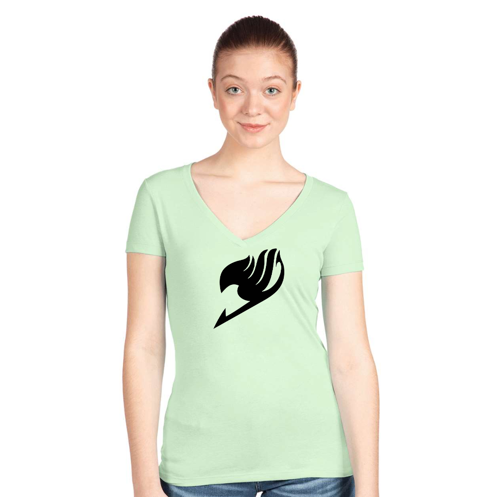 Women's  Fairy Tail  Next Level V-Neck T-Shirt