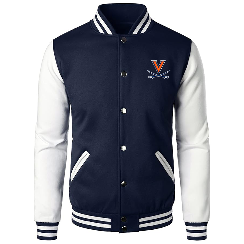 Men's (Design Here)  Varsity Baseball Jacket Cotton Blend Letterman Jackets