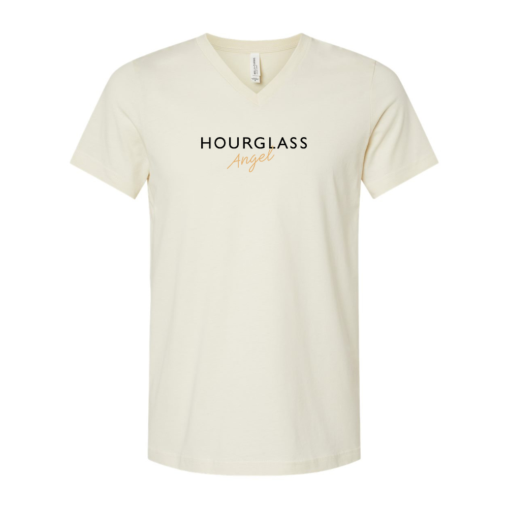 Hourglass Angel  BELLA  CANVAS - Jersey V-Neck T-Shirt