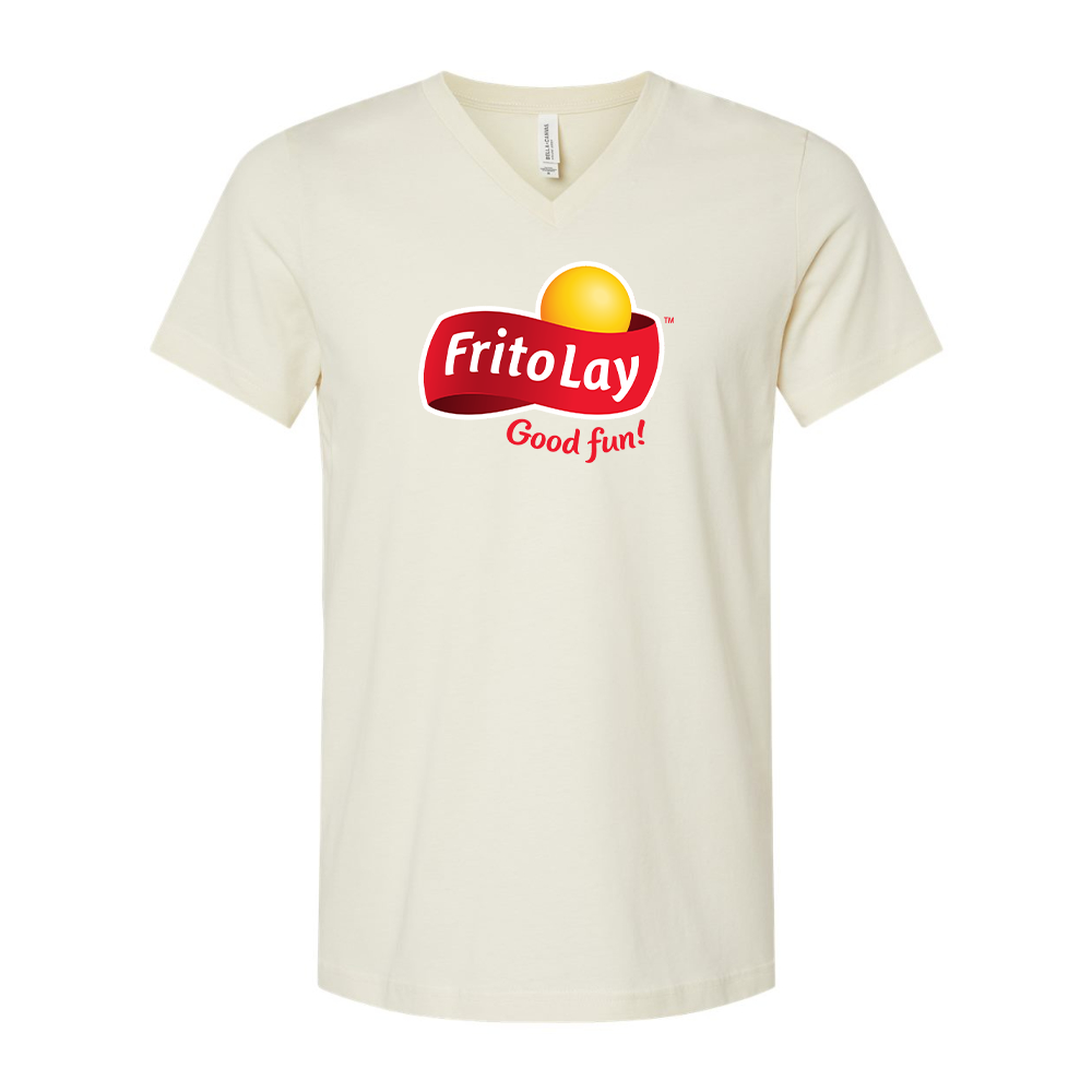 Frito Lay BELLA  CANVAS - Jersey V-Neck T-Shirt