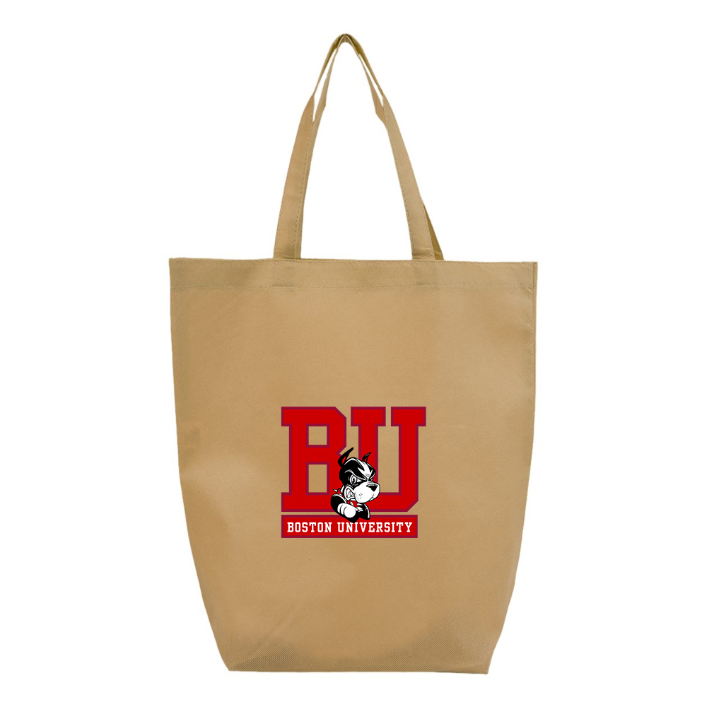 Boston University Terriers Q-Tees Non-Woven Gusset Bottom Tote