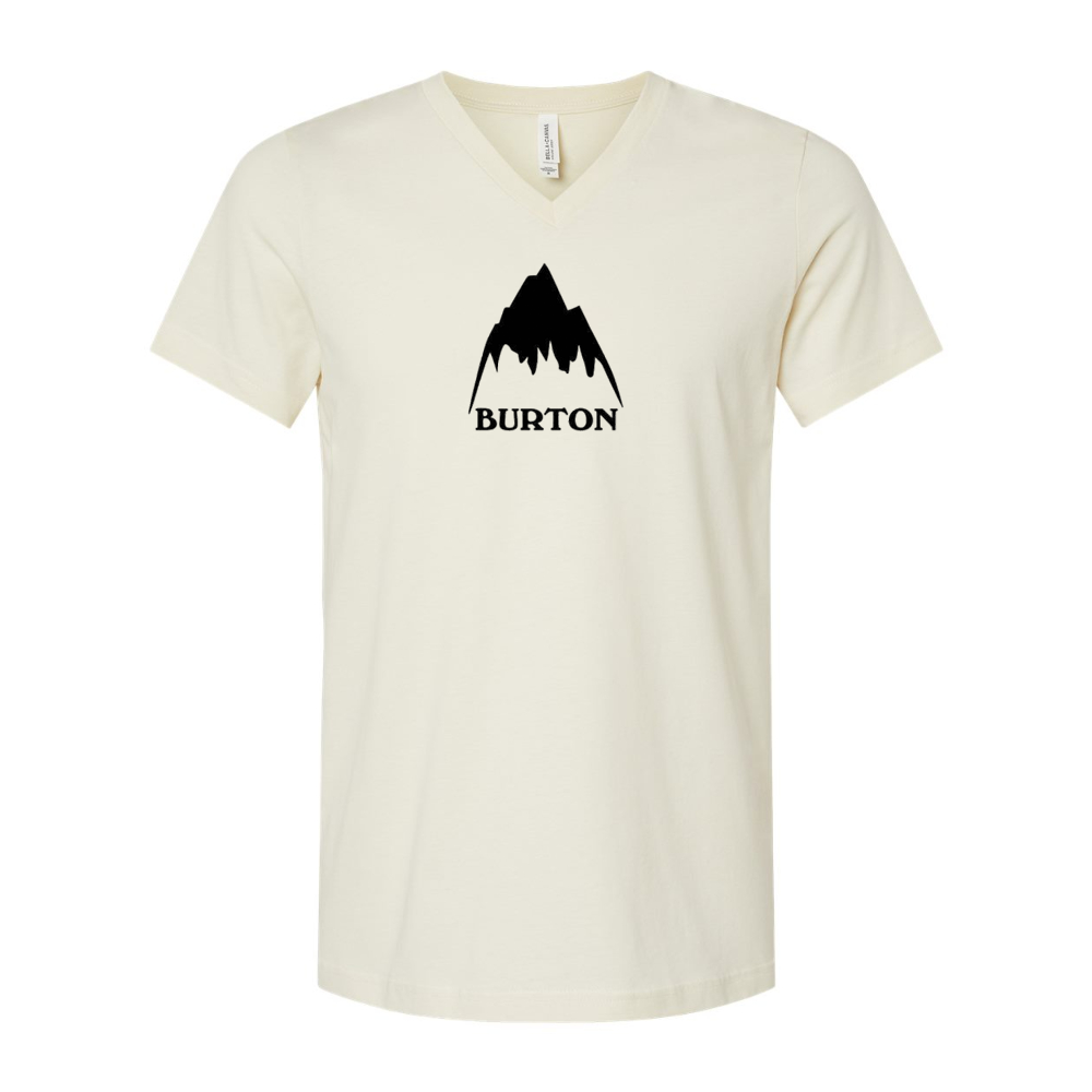 Burton Mountain  BELLA  CANVAS - Jersey V-Neck T-Shirt