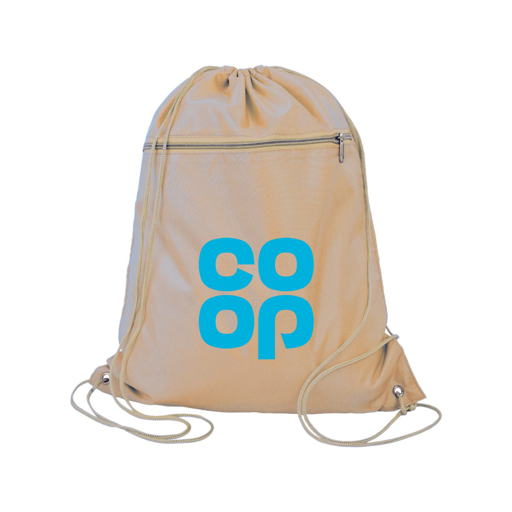 CoOp Q-Tees - Polyester Cinchpack