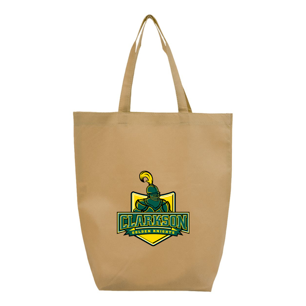 Clarkson Golden Knights Q-Tees Non-Woven Gusset Bottom Tote