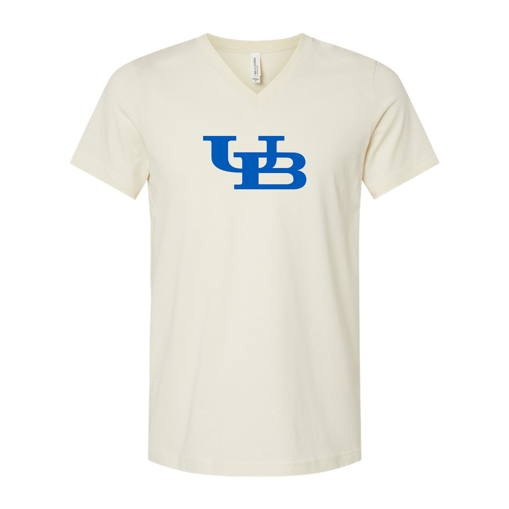 Buffalo Bulls BELLA  CANVAS - Jersey V-Neck T-Shirt