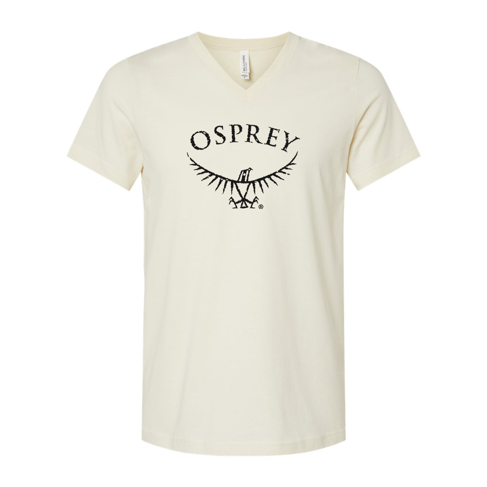 Osprey Black  BELLA  CANVAS - Jersey V-Neck T-Shirt