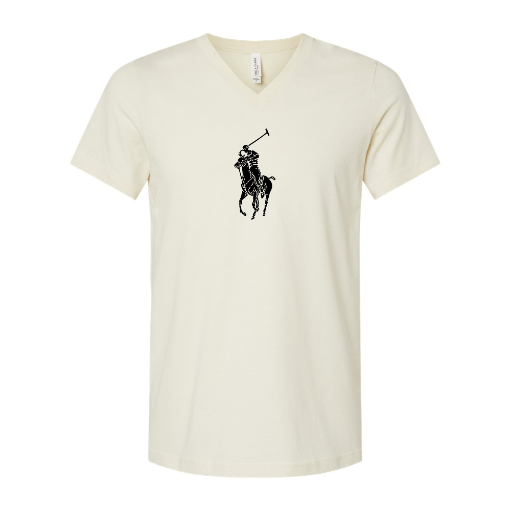 Polo Ralph Lauren BELLA  CANVAS - Jersey V-Neck T-Shirt