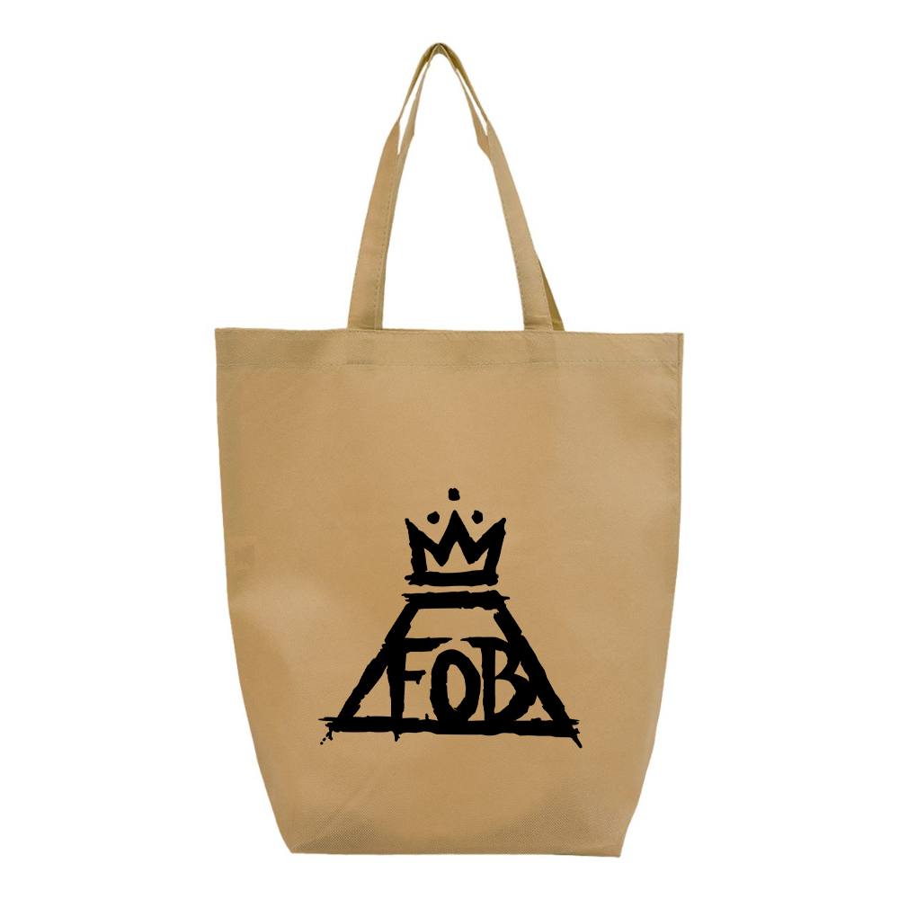 Fall Out Boy  Q-Tees Non-Woven Gusset Bottom Tote