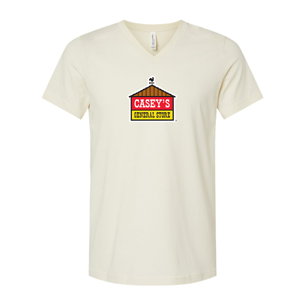Casey's General Store BELLA  CANVAS - Jersey V-Neck T-Shirt