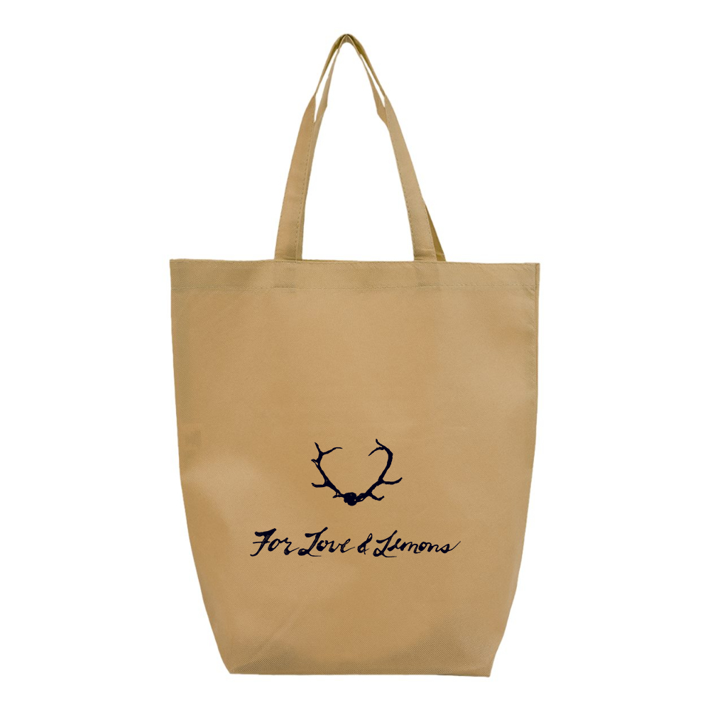 For Loves & Lemons Q-Tees Non-Woven Gusset Bottom Tote