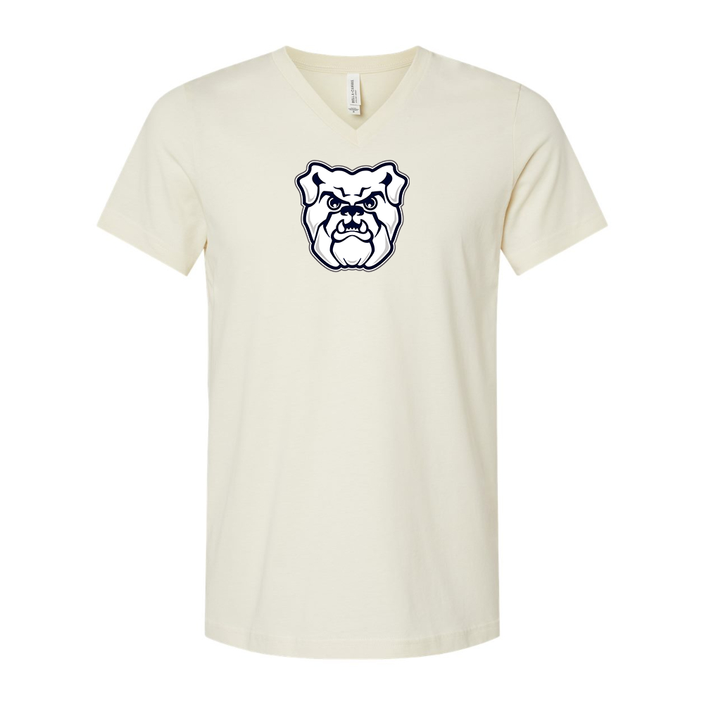 Butler Bulldogs BELLA  CANVAS - Jersey V-Neck T-Shirt