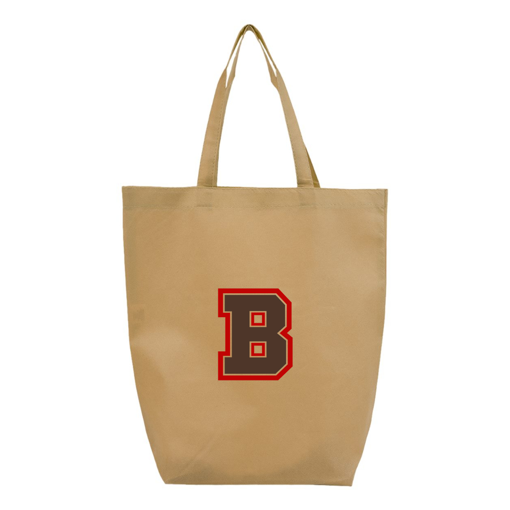 Brown Bears Q-Tees Non-Woven Gusset Bottom Tote