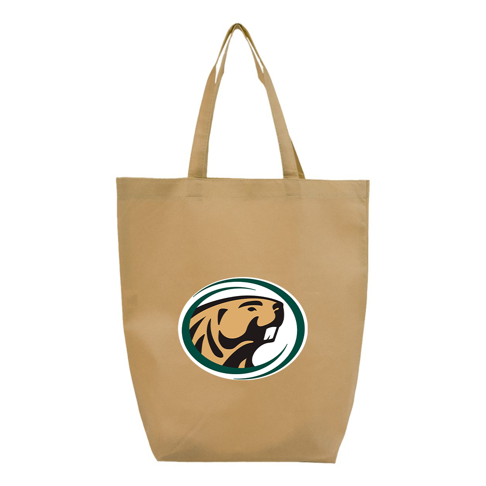 Bemidji State Beavers Q-Tees Non-Woven Gusset Bottom Tote
