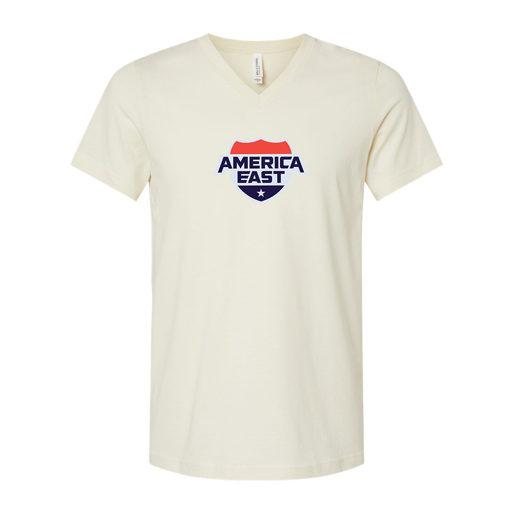 America East Conference BELLA  CANVAS - Jersey V-Neck T-Shirt