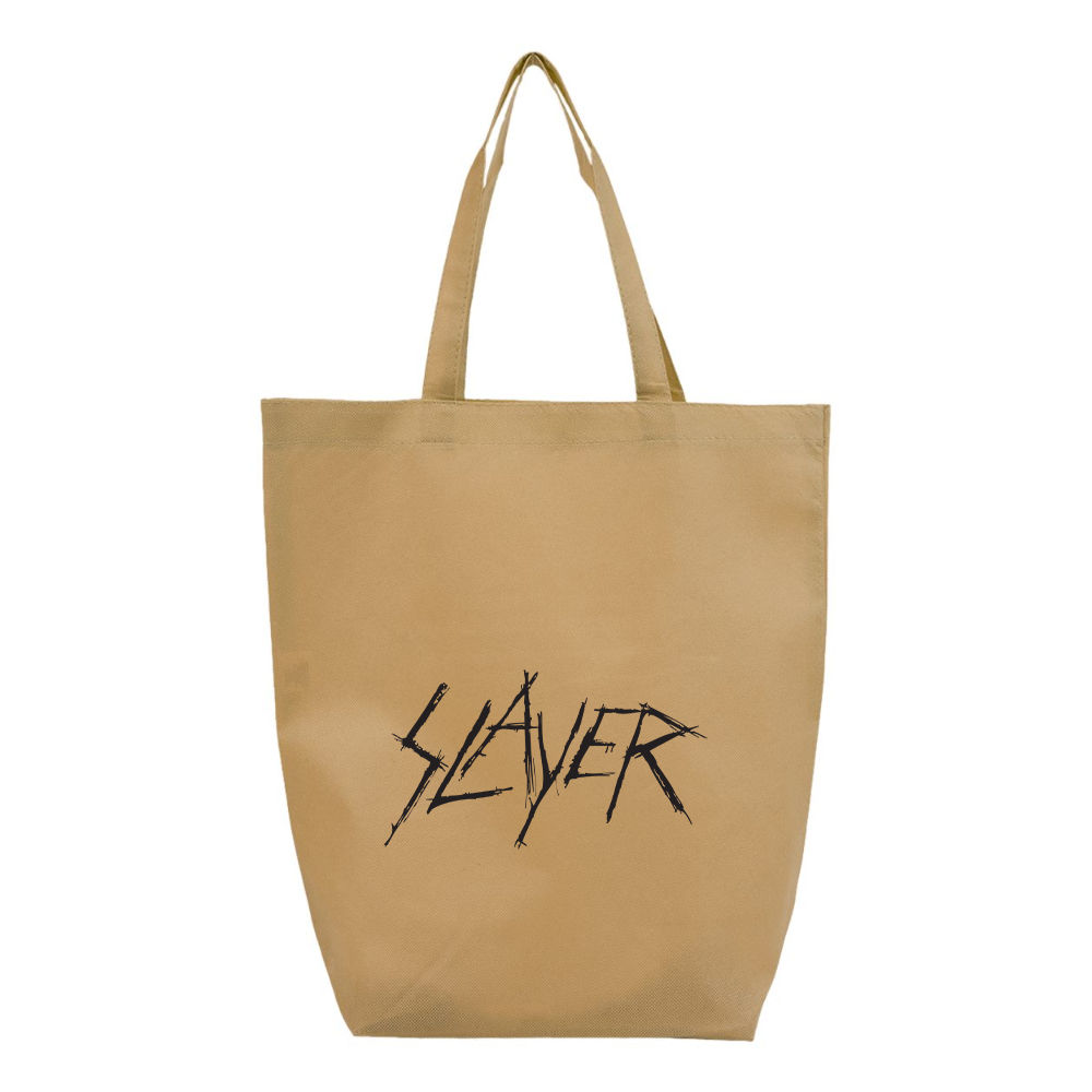 Slayer Carved  Q-Tees Non-Woven Gusset Bottom Tote