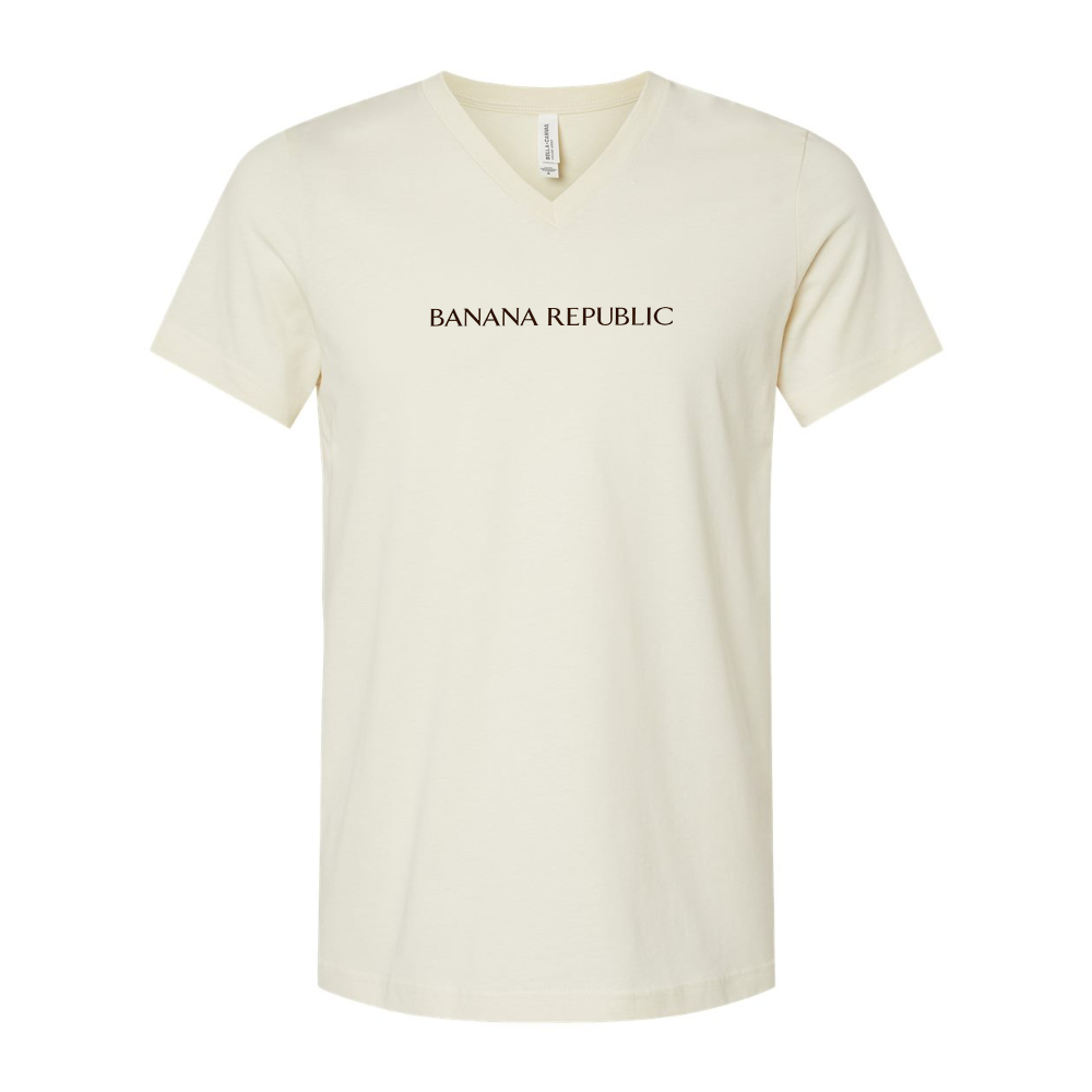 Banana Republic BELLA  CANVAS - Jersey V-Neck T-Shirt