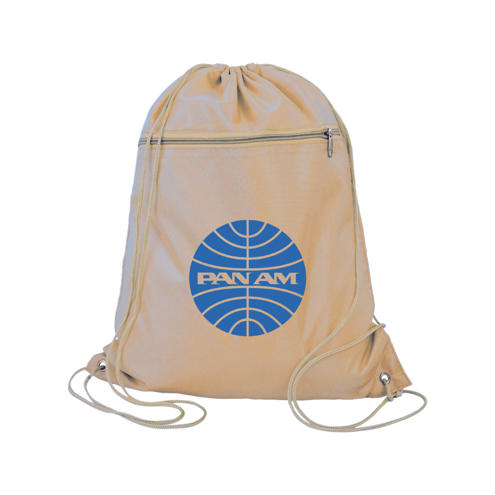 Pan Am Q-Tees - Polyester Cinchpack