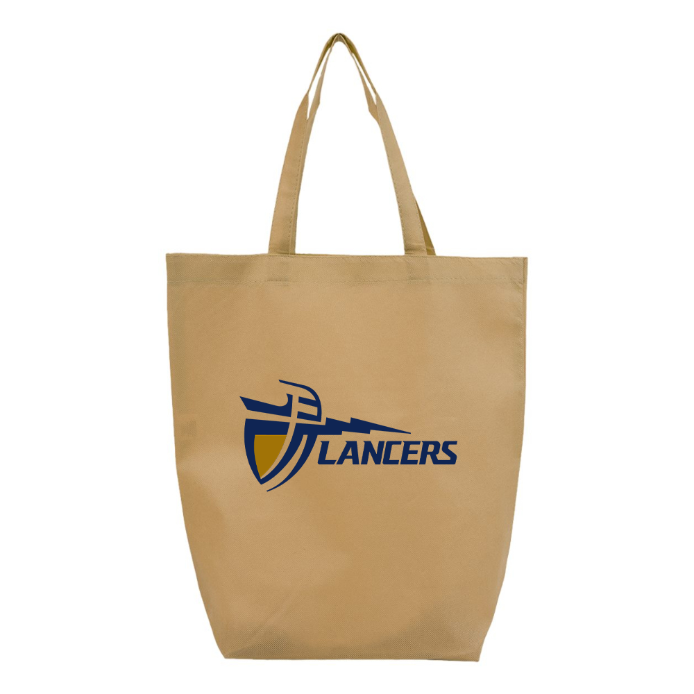 Bucknell Bison Q-Tees Non-Woven Gusset Bottom Tote