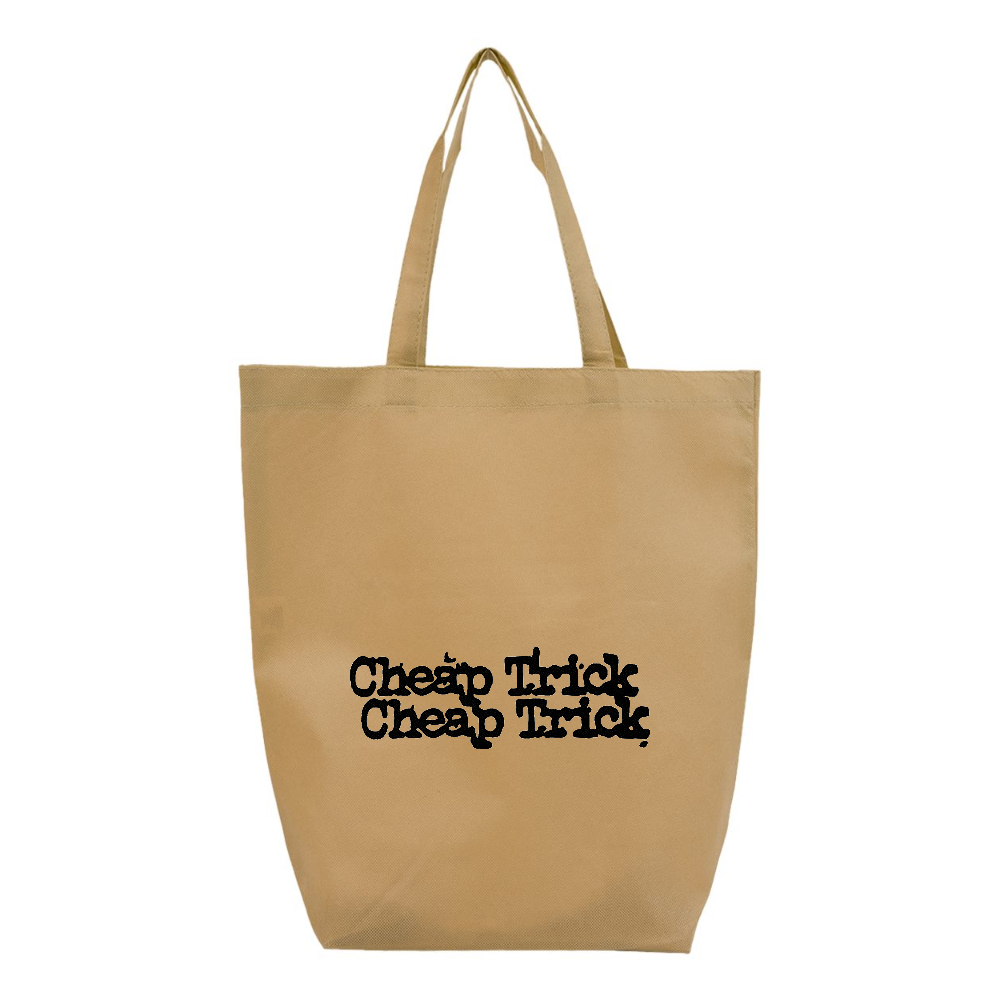 Cheap Trick  Q-Tees Non-Woven Gusset Bottom Tote