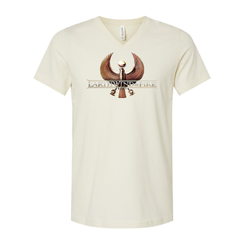Earth Wind & Fire BELLA  CANVAS - Jersey V-Neck T-Shirt