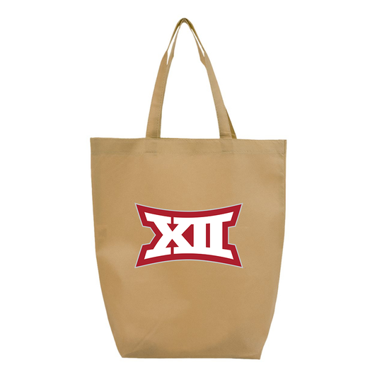 Big 12 Conference Q-Tees Non-Woven Gusset Bottom Tote