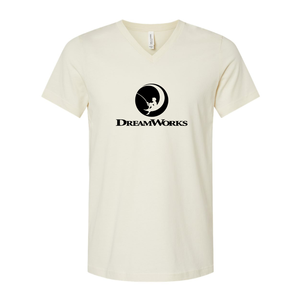 Dreamworks   BELLA  CANVAS - Jersey V-Neck T-Shirt