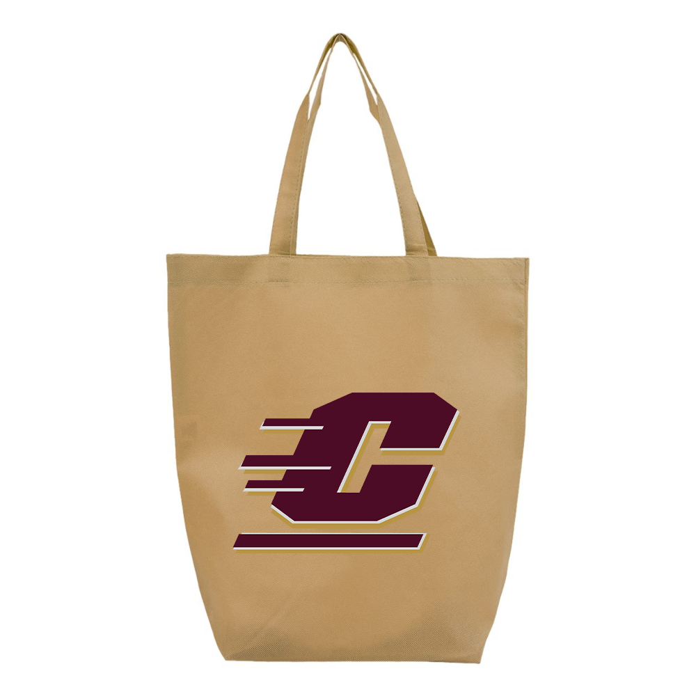 Central Michigan Chippewas  Q-Tees Non-Woven Gusset Bottom Tote