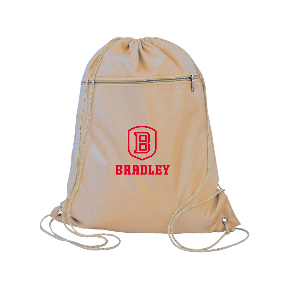 Bradley Braves Q-Tees - Polyester Cinchpack