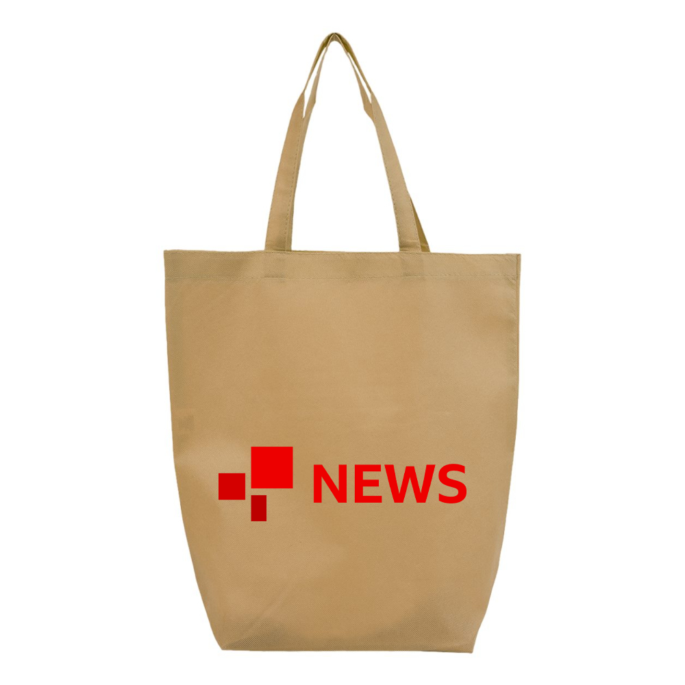 BBC News Q-Tees Non-Woven Gusset Bottom Tote