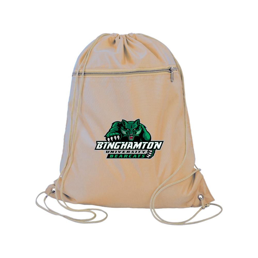 Binghamton Bearcats Q-Tees - Polyester Cinchpack