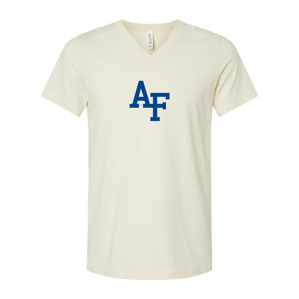 Air Force Falcons BELLA  CANVAS - Jersey V-Neck T-Shirt