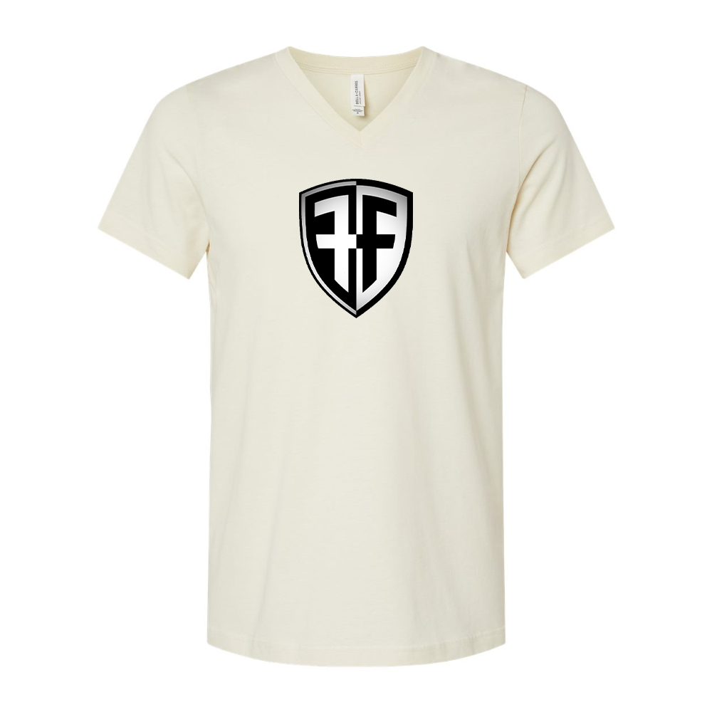 Foffa Bike  BELLA  CANVAS - Jersey V-Neck T-Shirt