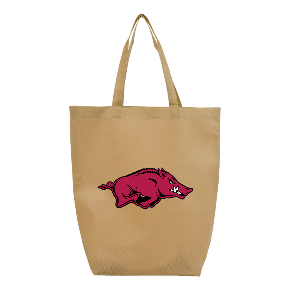 Arkansas Razorbacks Q-Tees Non-Woven Gusset Bottom Tote