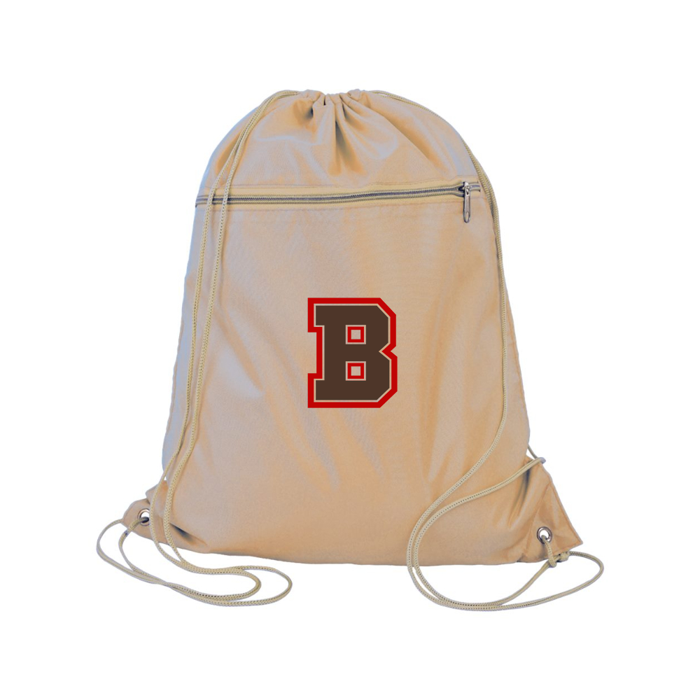 Brown Bears Q-Tees - Polyester Cinchpack