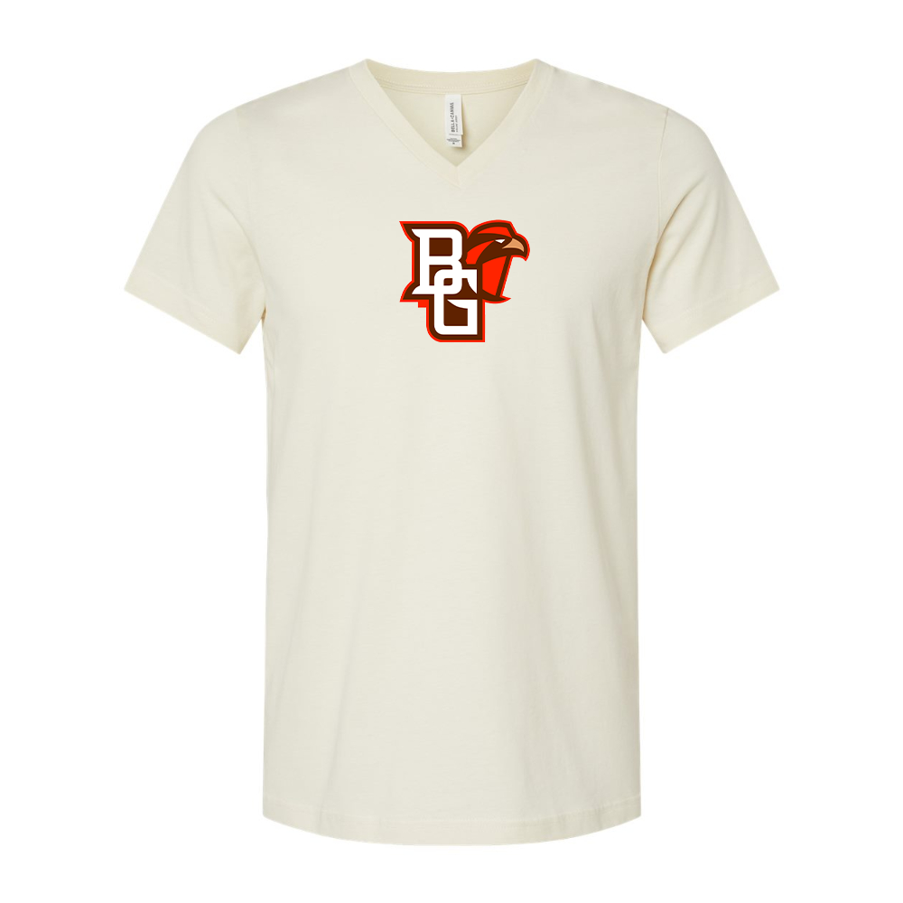 Bowling Green Falcons   BELLA  CANVAS - Jersey V-Neck T-Shirt