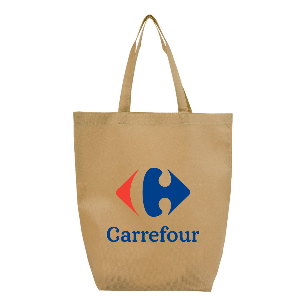Carrefour Q-Tees Non-Woven Gusset Bottom Tote