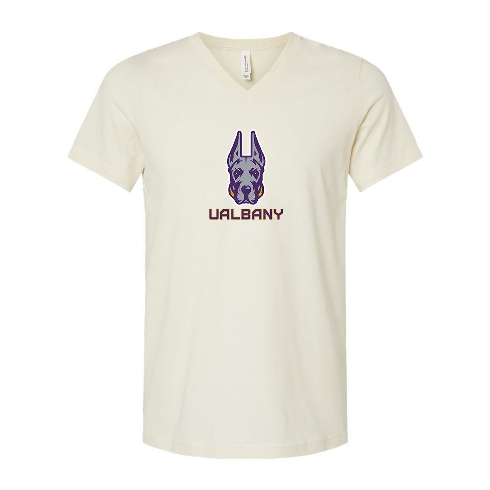 Albany Great Danes  BELLA  CANVAS - Jersey V-Neck T-Shirt