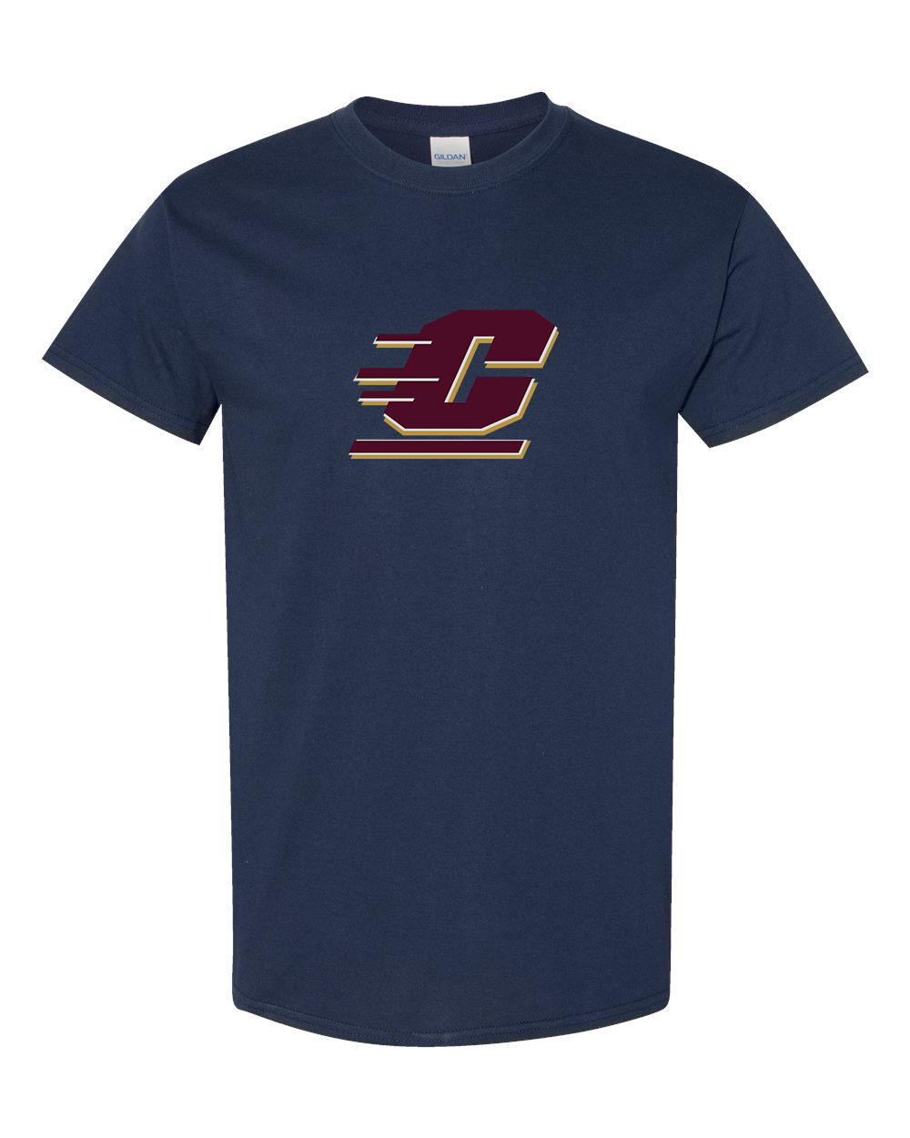 Men's  Central Michigan Chippewas   Gildan Heavy Cotton T-Shirt