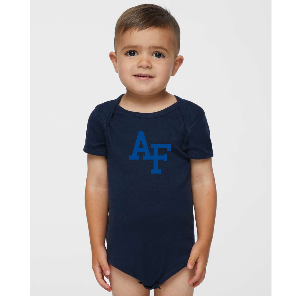 Air Force Falcons   Rabbit Skins Infant Baby Rib Bodysuit